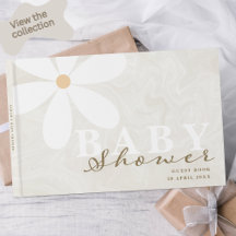 Sexo neutral de Daisy Garden Baby Shower