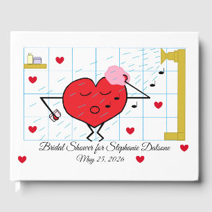 Libro De Visitas Shower you with Love Bridal Shower