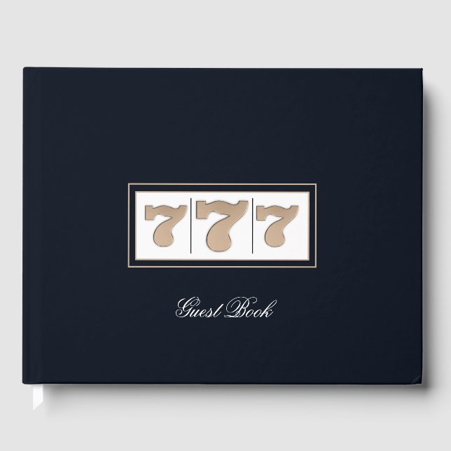 Libro De Visitas Siete Lucky (Anverso)