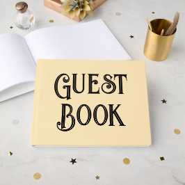 libro de visitas simple para Bodas