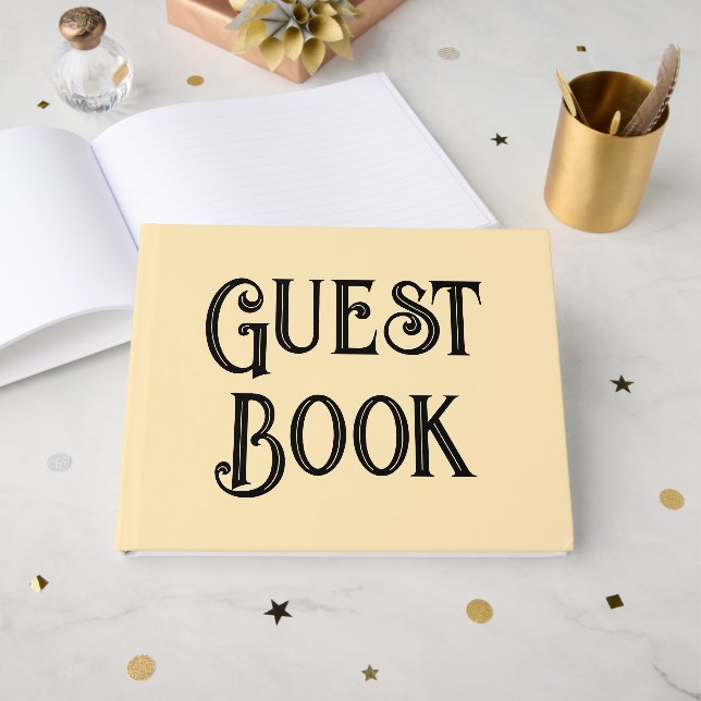 libro de visitas simple para Bodas (Anverso Abierto)