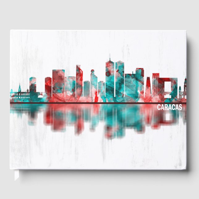 Libro De Visitas Skyline de Caracas Venezuela (Anverso)
