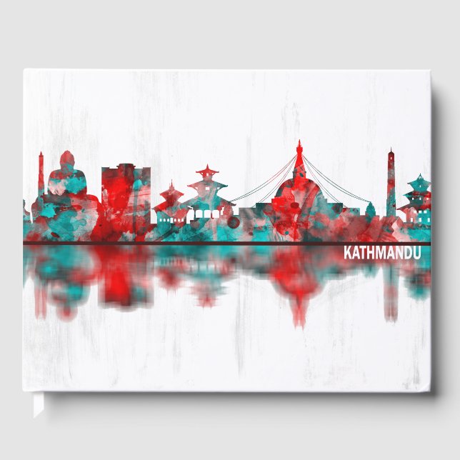 Libro De Visitas Skyline de Katmandú (Anverso)