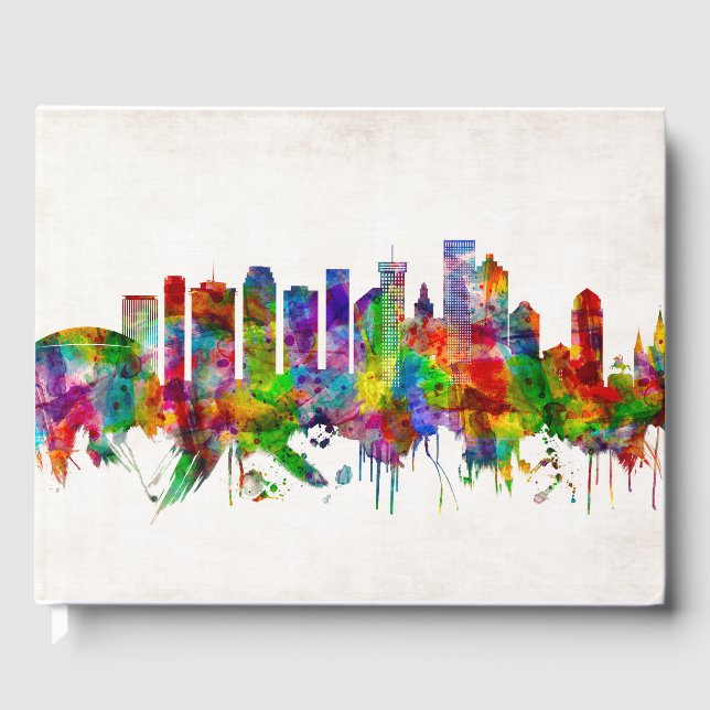 Libro De Visitas Skyline Louisiana de Nueva Orleans (Anverso)