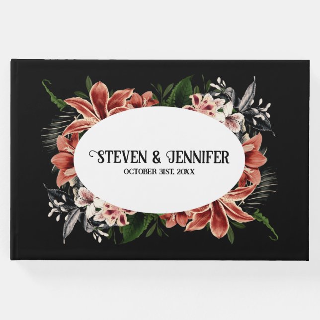 Libro de visitas sobre Bodas oscuros y morosos (Anverso)