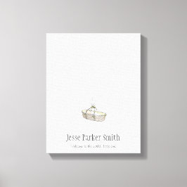 Libro de visitas sobre globos de huellas dactilare