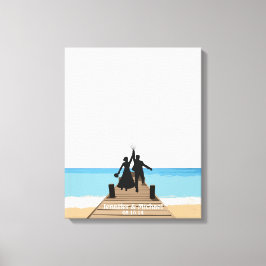 Libro de visitas sobre globos de huellas dactilare