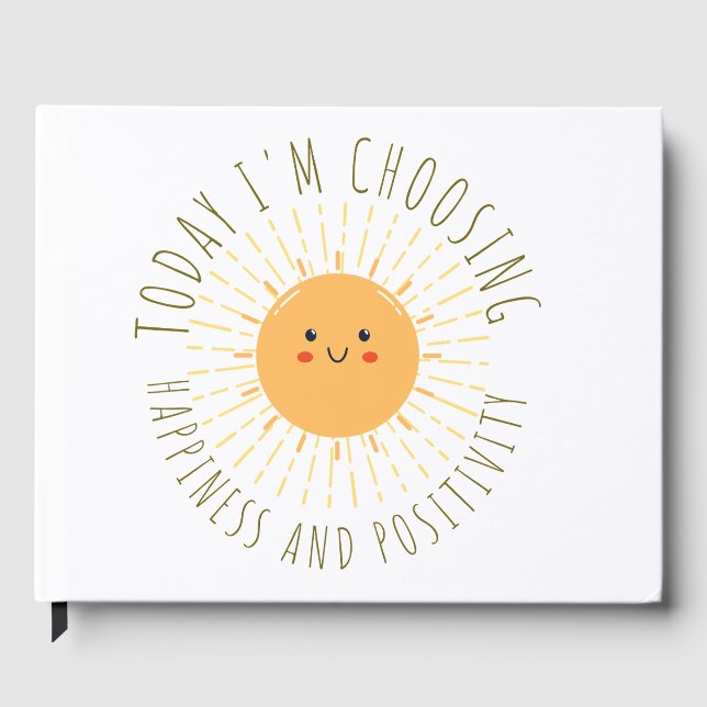 Libro De Visitas Sol sonriente lindo  (Anverso)