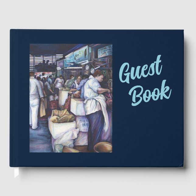 Libro De Visitas Sopa De Cabeza De Pescado, Singapur (Anverso)