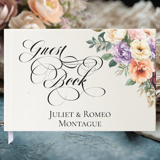 Libro De Visitas Spring Wildflowers - Ivory (Subido por el creador)