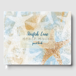 Libro De Visitas Starfish Artwork Vacaciones de Alquiler de Invitad