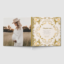 Libro De Visitas Storybook our next chapter fairytale baby shower