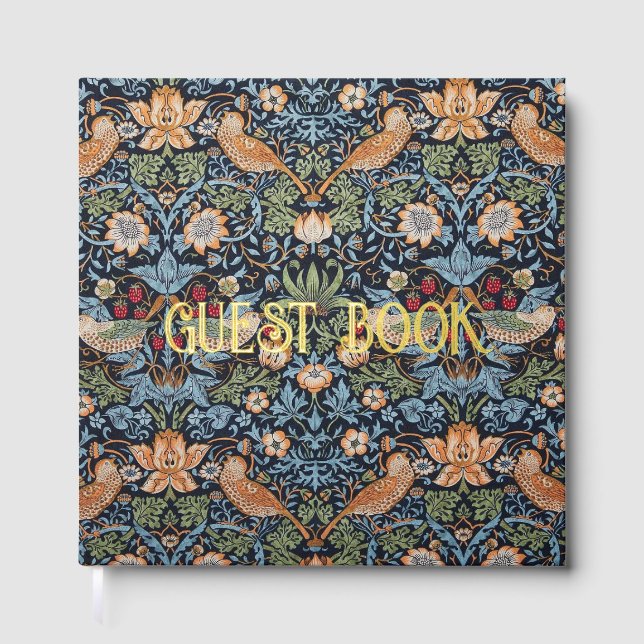 Libro De Visitas Strawberry Thieves (Anverso)