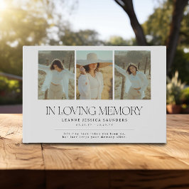 Libro De Visitas Stylish In Loving Memory Letting 4 Photo Collage