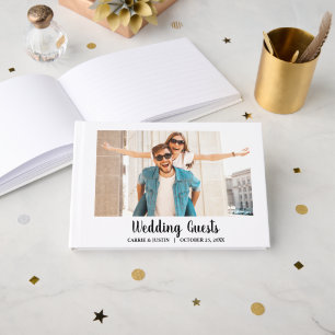 Libro De Visitas Su foto en el Boda de cubierta