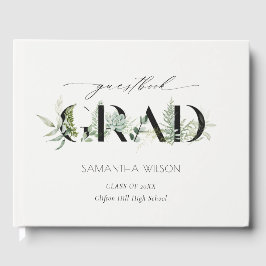 Libro De Visitas Suculenta foto de Leafy Fern de la Fauna Verde Gra