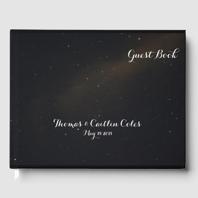 Libro De Visitas Sueños celestes (Anverso)