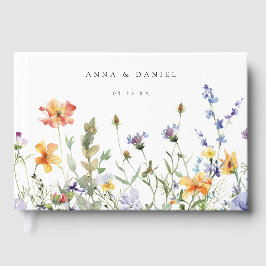 Libro De Visitas Summer Wildflower Garden Wedding