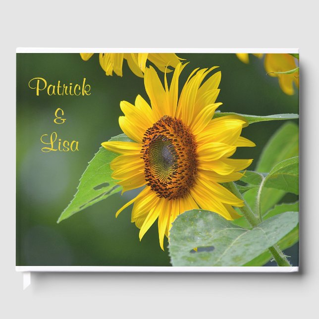 Libro De Visitas Sunflower (Anverso)