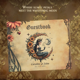 Libro De Visitas Sunflower Crescent Queen 