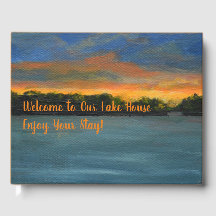 Sunrise on Lake Vacation Rental Guest Book