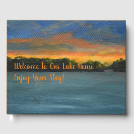 Libro De Visitas Sunrise on Lake Vacation Rental Guest Book