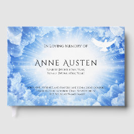 Libro De Visitas Sunrise & Sunset Funeral Guest Book