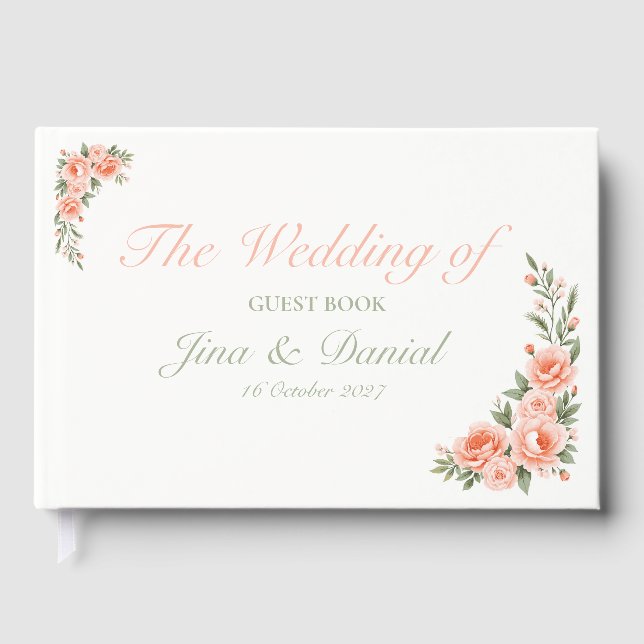 Libro De Visitas Sunset Bloom (Anverso)