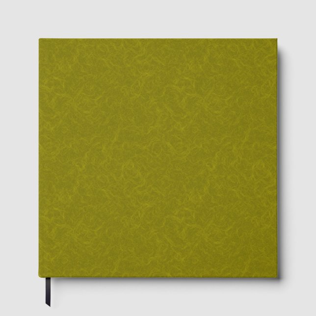 Libro De Visitas Superficie verde oliva con patrón sutil de remolin (Anverso)
