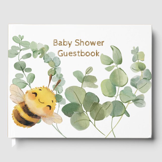 Libro De Visitas Sweet Bee Guestbook (Anverso)