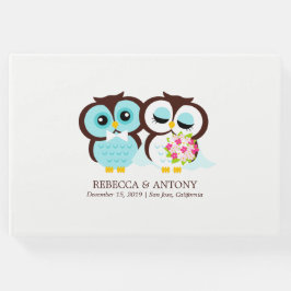 Libro De Visitas Sweet Owls Boda