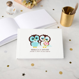 Libro De Visitas Sweet Owls Boda