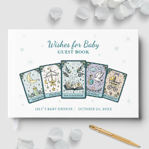 Libro De Visitas Tarot Baby Shower quiere un bebé