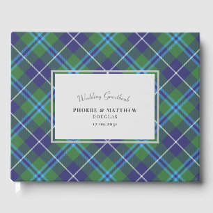 Libro De Visitas Tartan Clan Douglas Plaid Guest Book