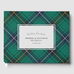 Libro De Visitas Tartan Clan Henderson Plaid Guest Book