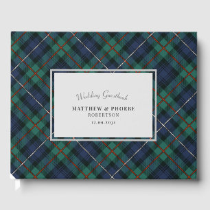 Libro De Visitas Tartan Clan Robertson Boda