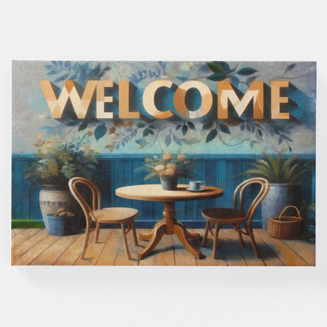 Libro De Visitas Té para dos (Anverso)