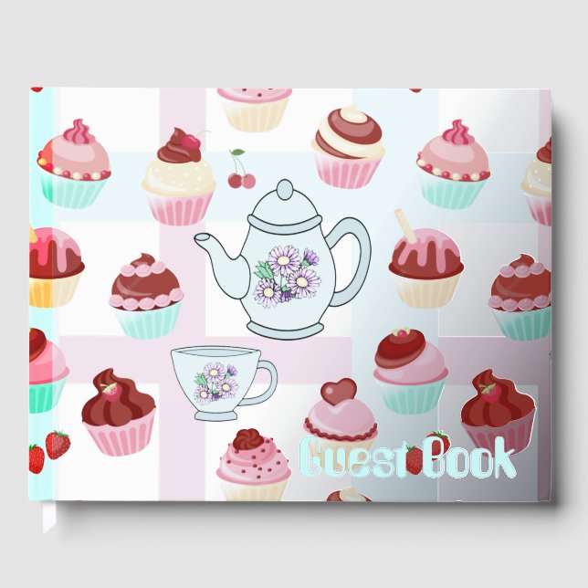 Libro De Visitas Tea & Cupcakes (Anverso)