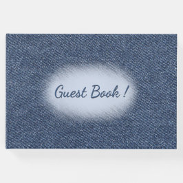 Libro De Visitas Tela vaquera