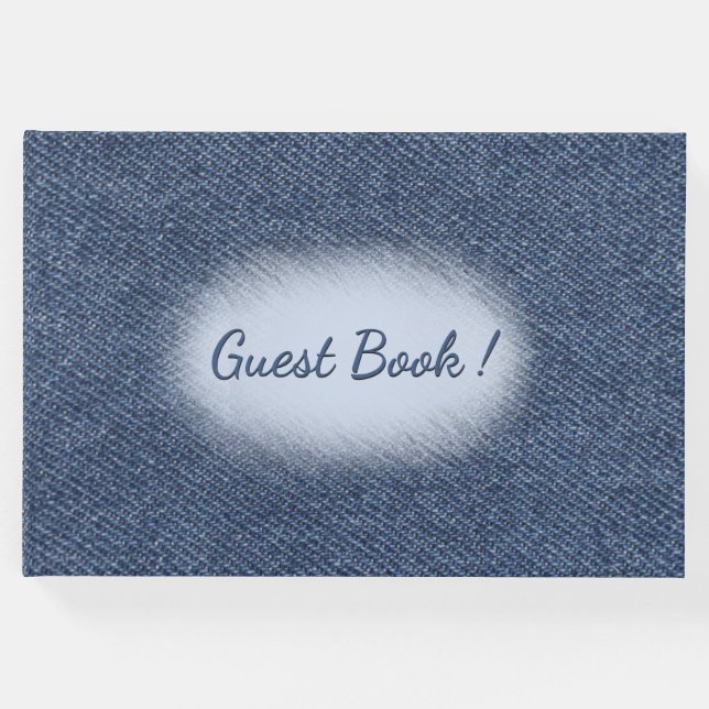 Libro De Visitas Tela vaquera (Anverso)