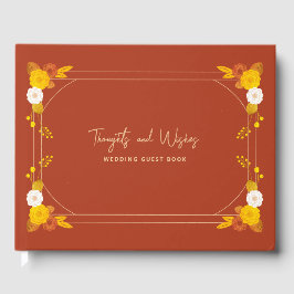 Libro De Visitas Tema del Boda clásico