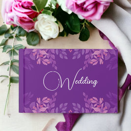 Libro De Visitas Tema floral