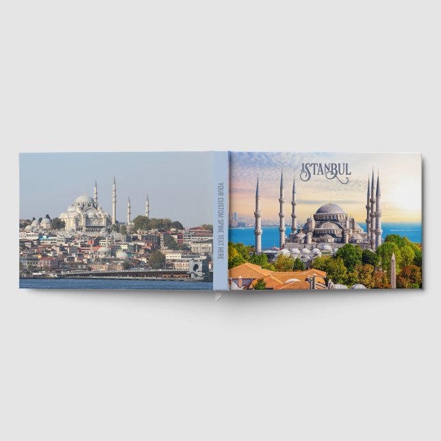 Libro De Visitas Texto personalizado Estambul (Lleno)