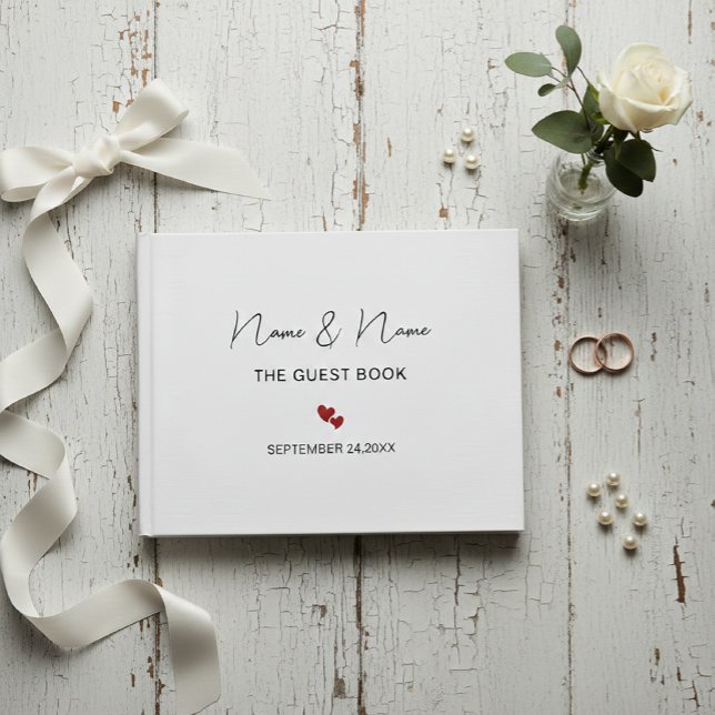 Libro De Visitas The Forever Chapter – Elegant Personalized  (Subido por el creador)
