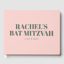 Tipografía audaz Típografía rosa y verde moderna B