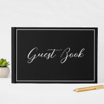 Tipografía Moderna en Negro y Blanco