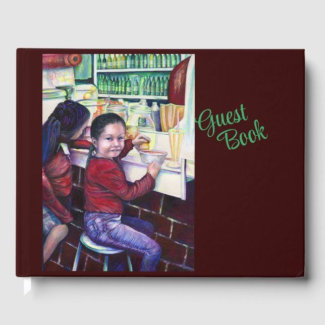 Libro De Visitas Todos los buenos Chicas reciben helado (Anverso)