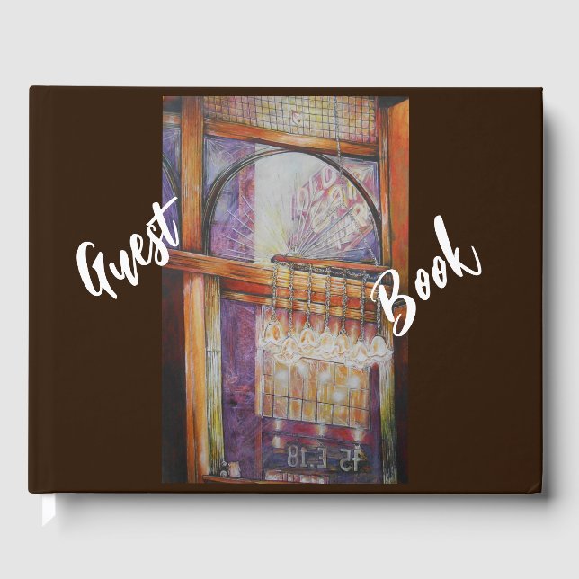 Libro De Visitas Todos somos polillas volando a la misma luz (Anverso)