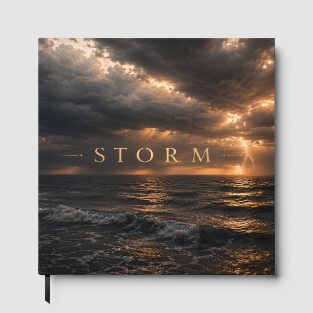 Libro De Visitas Tormenta - Aguas Profundas (Anverso)