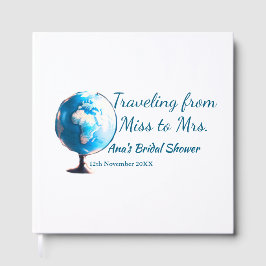 Libro De Visitas Travel ducha de novia añadir nombre fecha señorita